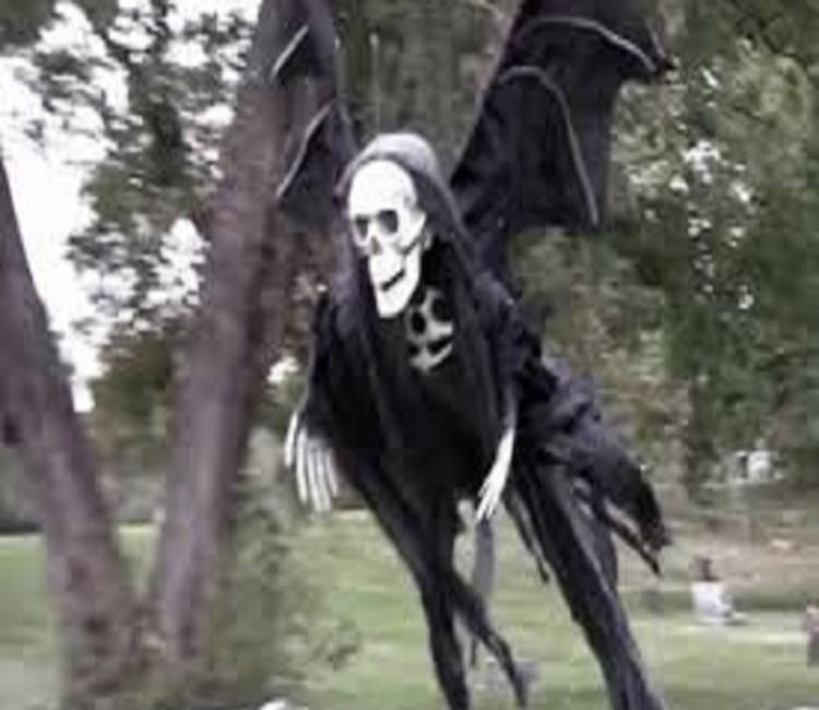 Halloween Drone Ghost Prank