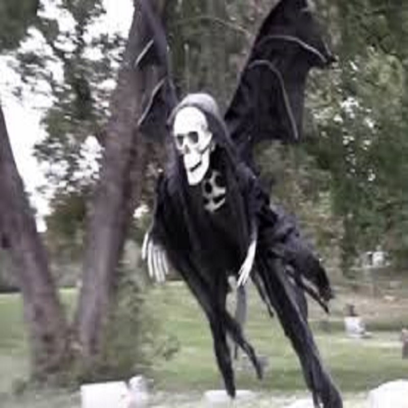 Halloween Drone Ghost Prank